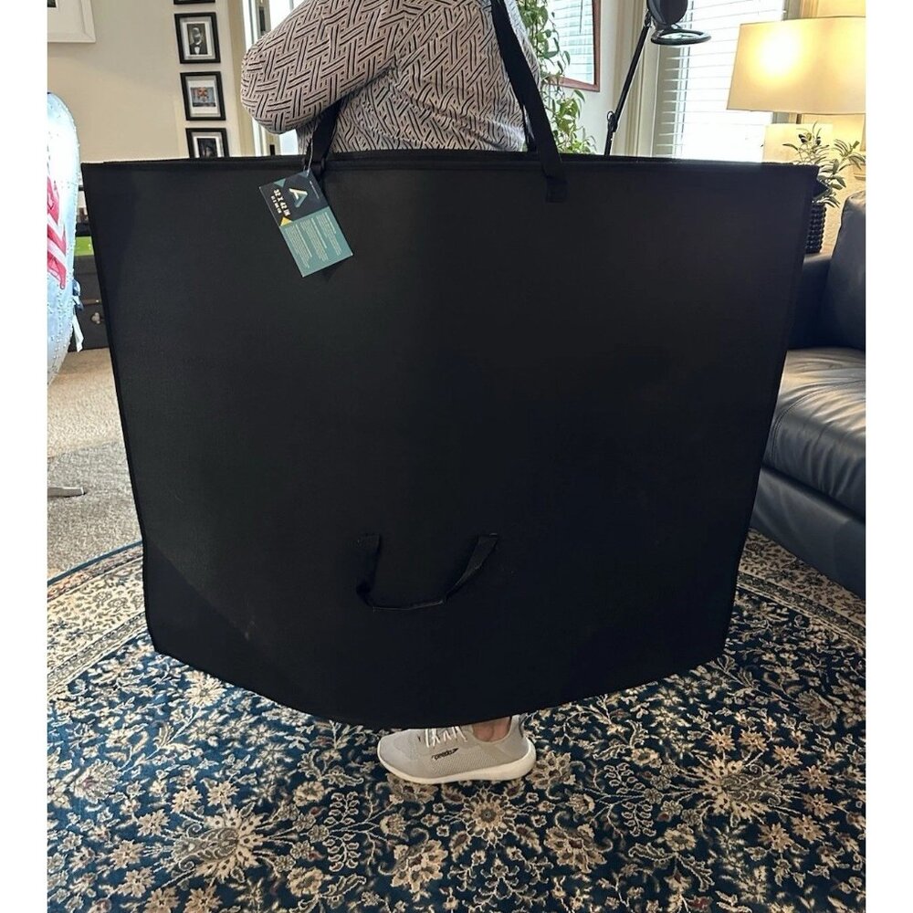 Black Academic Art Blueprints Portfolio Carrier/Storage  32”x42”